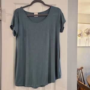 SOMA comfy oversized lounge t-shirt blue gray XS